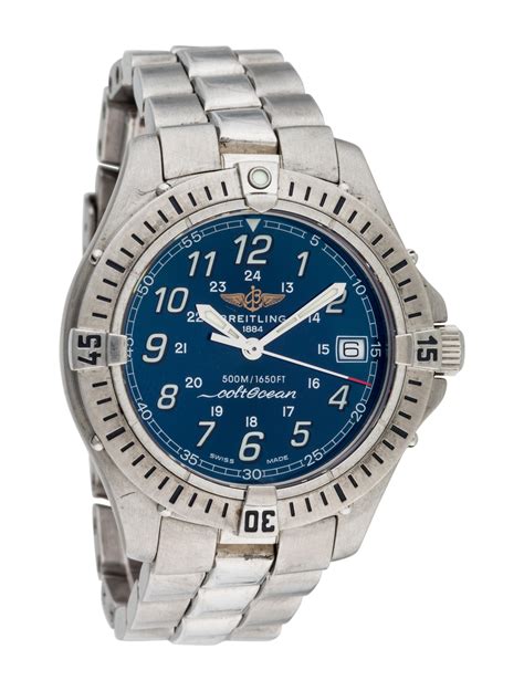 breitling colt ocean quartz.